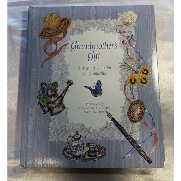 Grandmothers Gift A Memory Book for My Grandchild Family History Journal - Picture 1 of 16